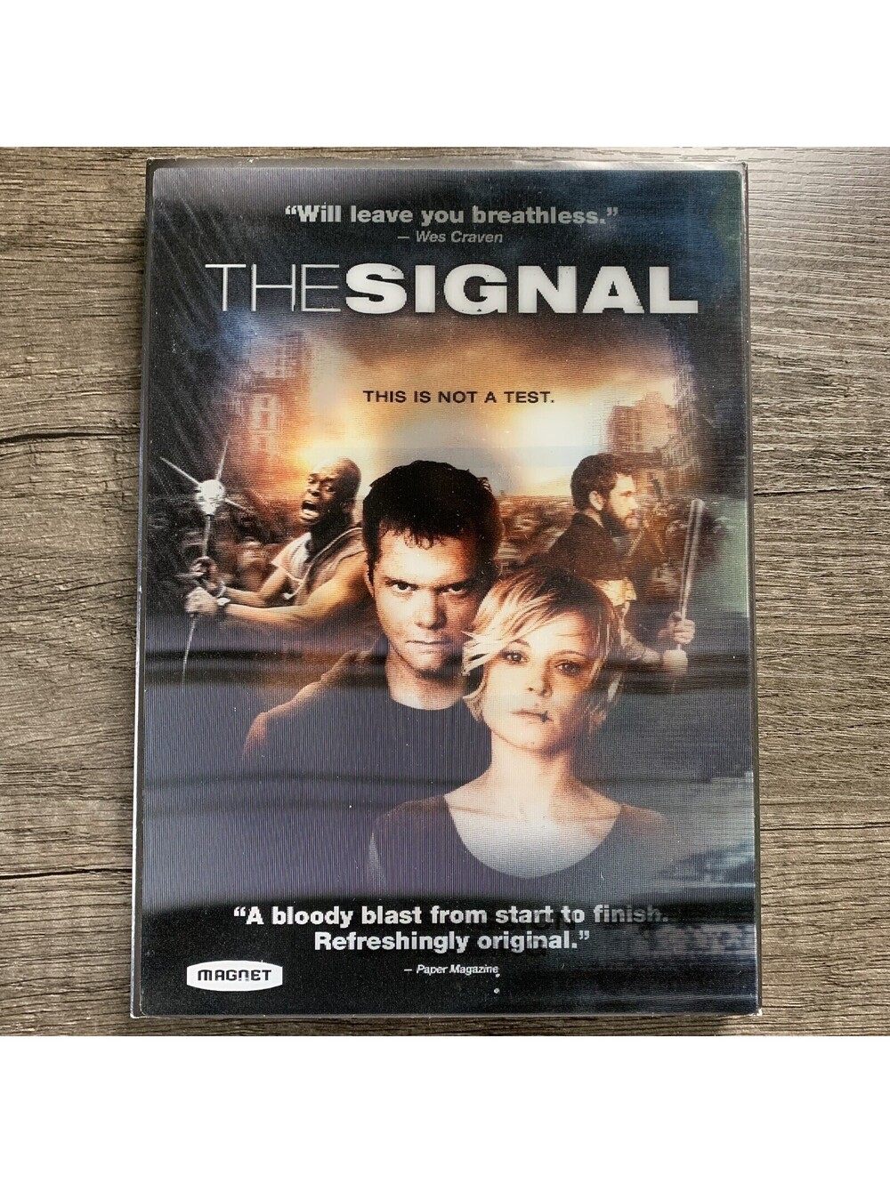 The Signal (DVD, 2007) With Lenticular Slipcover BRAND NEW SEALED - SHIPS FAST